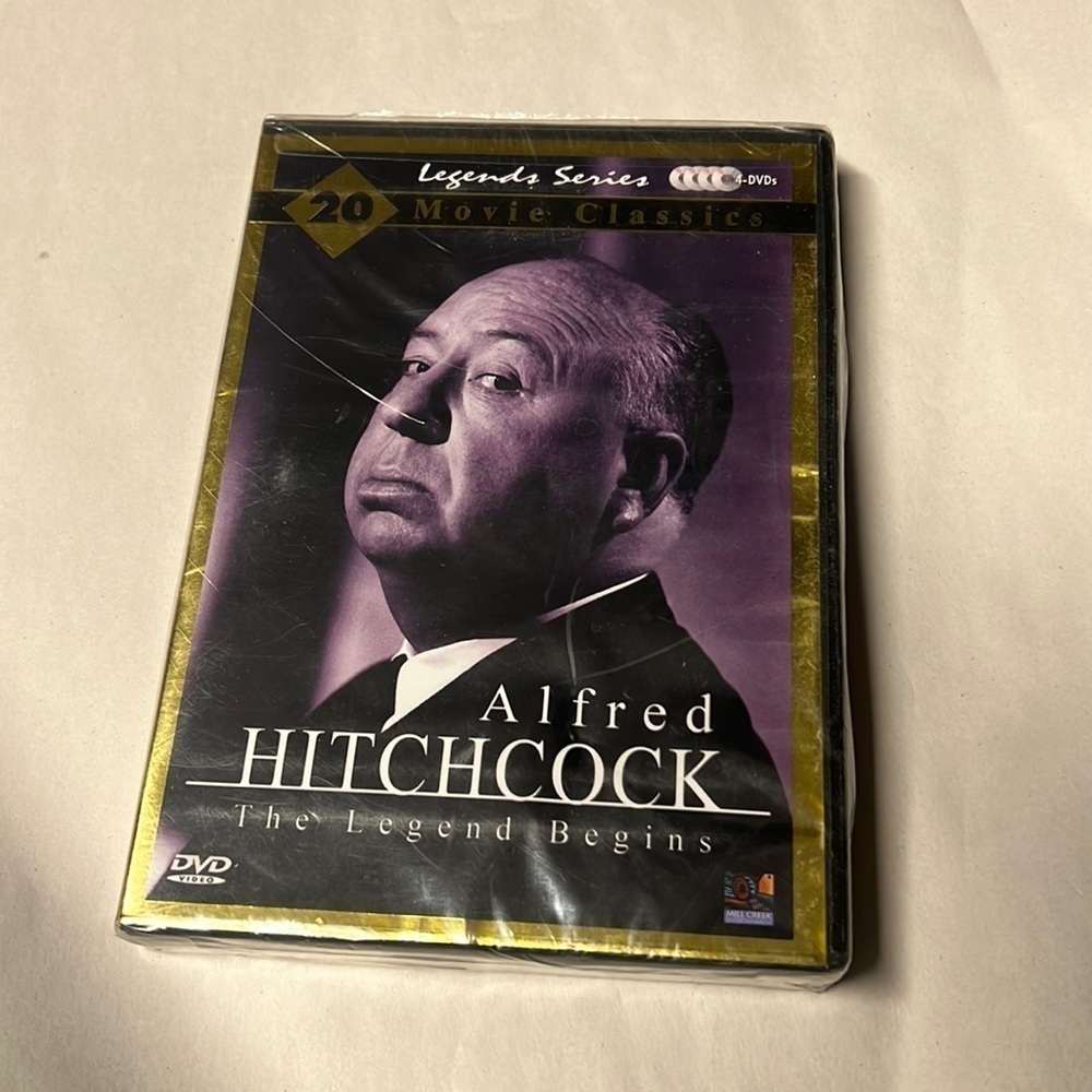 Alfred Hitchcock - The Legend Begins - 20 Films (DVD 4-Disc) NWT